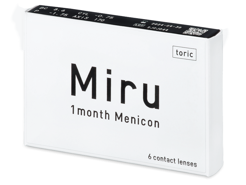 Miru 1 Month Menicon for Astigmatism (6 soczewek)