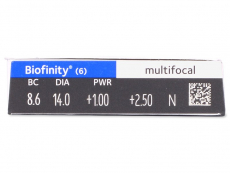 Biofinity Multifocal (6 soczewek)