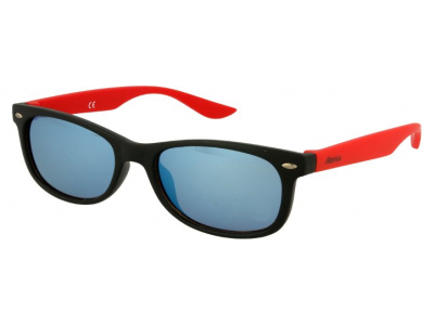 Dziecięce okulary przeciwsłoneczne Alensa Sport Black Red Mirror 