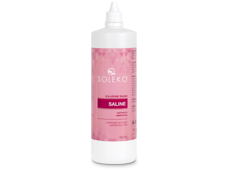 Roztwór soli fizjologicznej do płukania Queen's Saline 500 ml 
