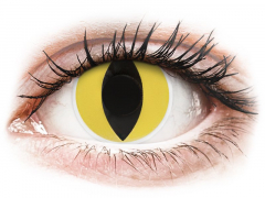 ColourVUE Crazy Lens - Cat Eye - zerówki (2 soczewki)