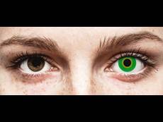 ColourVUE Crazy Lens - Hulk Green - zerówki (2 soczewki)