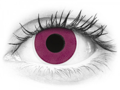 ColourVUE Crazy Lens - Purple - zerówki (2 soczewki)