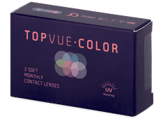 TopVue Color - Brown - korekcyjne (2 soczewki)