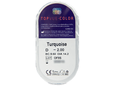 TopVue Color - Turquoise - korekcyjne (2 soczewki)