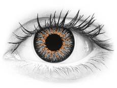 ColourVUE Glamour Grey - zerówki (2 soczewki)