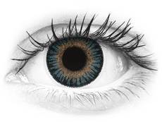 ColourVUE 3 Tones Blue - zerówki (2 soczewki)