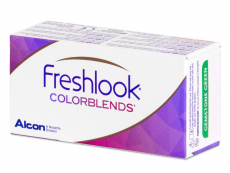 FreshLook ColorBlends Brown - zerówki (2 soczewki)