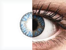 FreshLook ColorBlends True Sapphire - korekcyjne (2 soczewki)