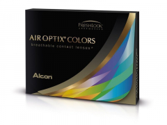 Air Optix Colors - Brilliant Blue - zerówki (2 soczewki)