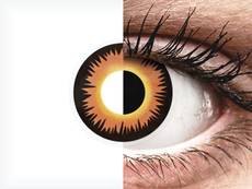 ColourVUE Crazy Lens - Orange Werewolf - jednodniowe zerówki (2 soczewki)