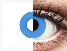 ColourVUE Crazy Lens - Sky Blue - jednodniowe zerówki (2 soczewki)