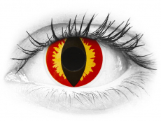 ColourVUE Crazy Lens - Dragon Eyes - jednodniowe zerówki (2 soczewki)