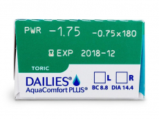 Dailies AquaComfort Plus Toric (30 soczewek)