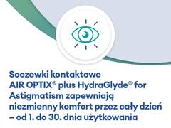 Air Optix plus HydraGlyde for Astigmatism (3 soczewki)