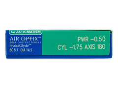 Air Optix plus HydraGlyde for Astigmatism (3 soczewki)