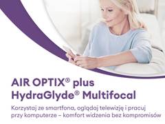 Air Optix plus HydraGlyde Multifocal (6 soczewek)