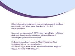 Air Optix plus HydraGlyde Multifocal (3 soczewki)