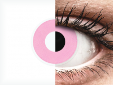 ColourVUE Crazy Lens - Barbie Pink - zerówki (2 soczewki)