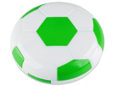 Pudełko na soczewki z lusterkiem Football - zielone 