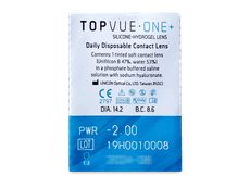 TopVue One+ (90 soczewek)
