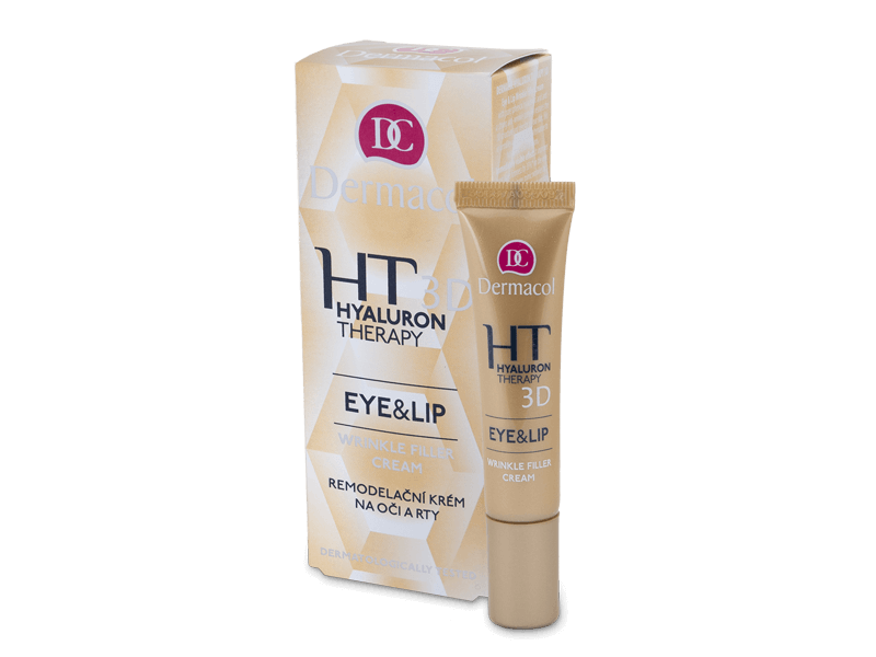 Dermacol Hyaluron therapy krem wypełniający zmarszczki pod oczy i wargi 15 ml 