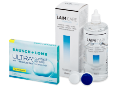 Bausch + Lomb ULTRA for Presbyopia (3 soczewki) + płyn Laim-Care 400 ml