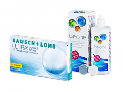Bausch + Lomb ULTRA for Presbyopia (6 soczewek) + płyn Gelone 360 ml