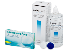 Bausch + Lomb ULTRA for Presbyopia (6 soczewek) + płyn Laim-Care 400 ml