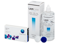 Biofinity Energys (6 soczewek) + płyn Laim-Care 400 ml