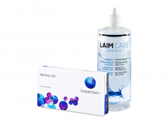 Biofinity XR (3 soczewki) + płyn Laim-Care 400 ml