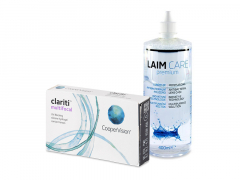 Clariti Multifocal (6 soczewek) + płyn Laim-Care 400 ml