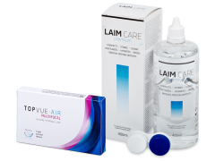 TopVue Air Multifocal (3 soczewki) + płyn Laim-Care 400 ml