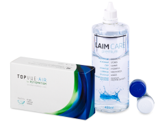 TopVue Air for Astigmatism (6 soczewek) + płyn Laim-Care 400 ml