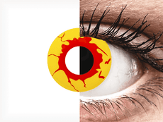 ColourVUE Crazy Lens - Reignfire - jednodniowe zerówki (2 soczewki)