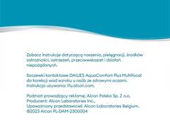 Dailies AquaComfort Plus Multifocal (90 soczewek)