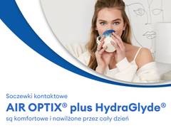 Air Optix plus HydraGlyde (6 soczewek)