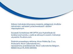 Air Optix plus HydraGlyde (3 soczewki)