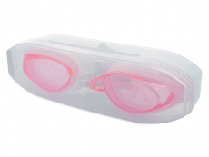 Różowe okulary do pływania 