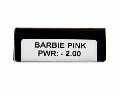 CRAZY LENS - Barbie Pink - jednodniowe korekcyjne (2 soczewki)
