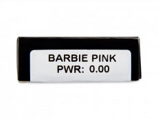 CRAZY LENS - Barbie Pink - jednodniowe zerówki (2 soczewki)