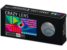 CRAZY LENS - Zombie Virus - jednodniowe zerówki (2 soczewki)