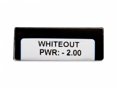 CRAZY LENS - WhiteOut - jednodniowe korekcyjne (2 soczewki)
