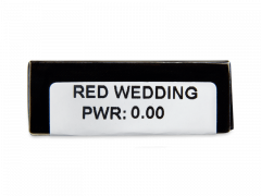 CRAZY LENS - Red Wedding - jednodniowe zerówki (2 soczewki)