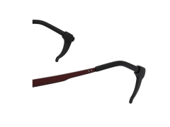 Antypoślizgowe nauszniki do okularów - czarne 
