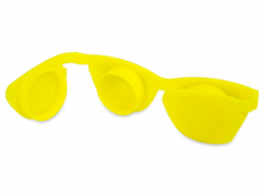Pojemnik na soczewki OptiShades - żółty 