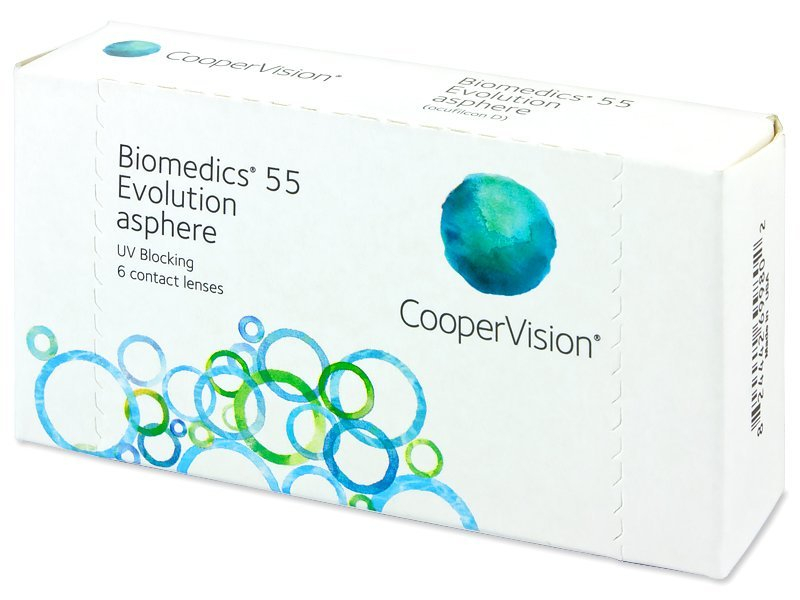Biomedics 55 Evolution (6 soczewek)