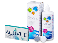 Acuvue Oasys Multifocal (6 soczewek) + płyn Gelone 360 ml