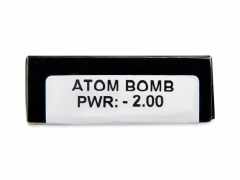 CRAZY LENS - Atom Bomb - jednodniowe korekcyjne (2 soczewki)