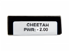 CRAZY LENS - Cheetah - jednodniowe korekcyjne (2 soczewki)
